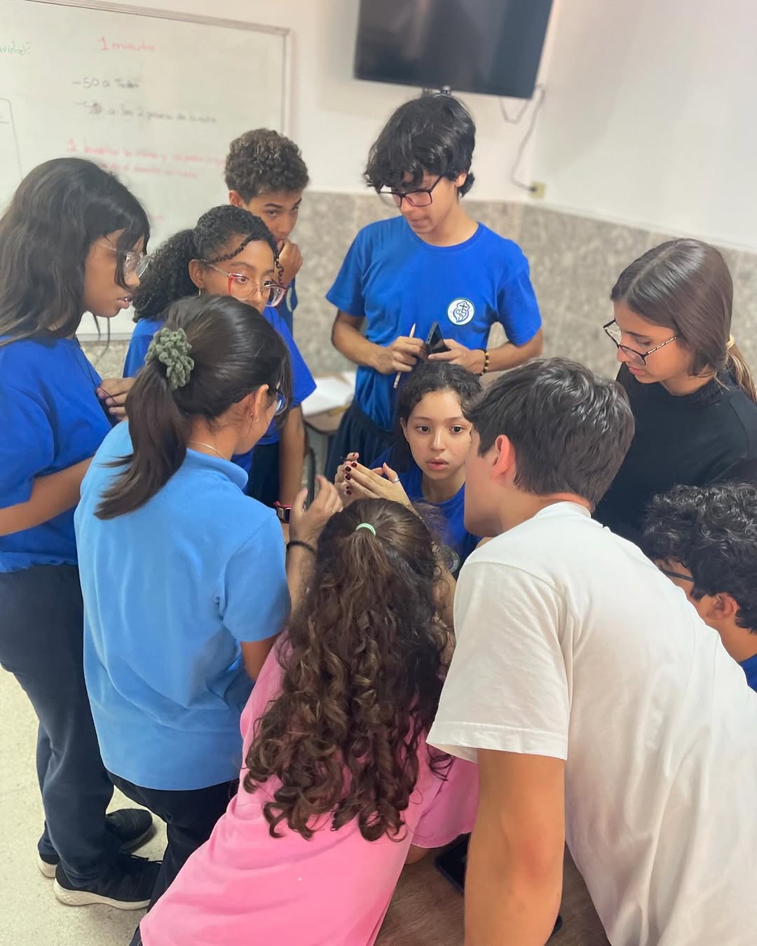 Estudiantes en acción